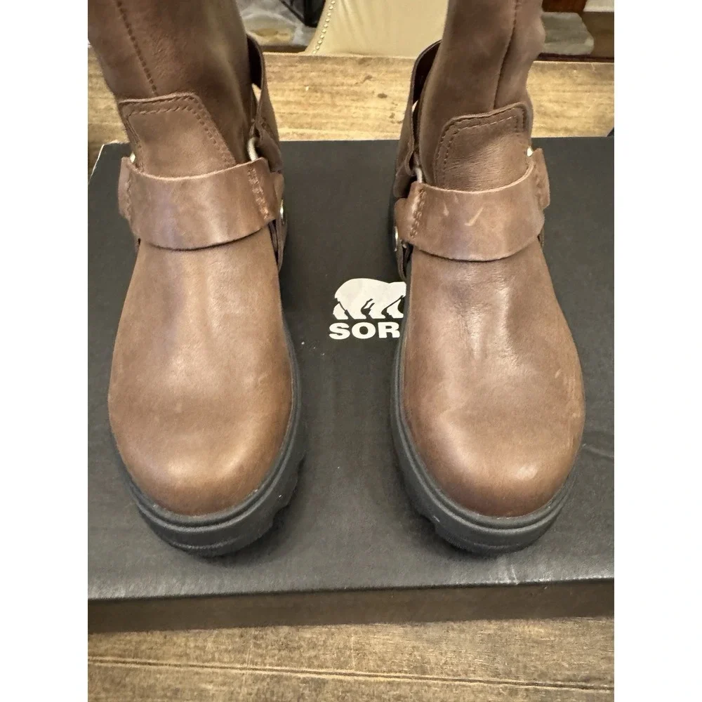 Sorel Joan Frwd Tall Women's Waterproof Boot Brown NEW MSRP $275 Size 8